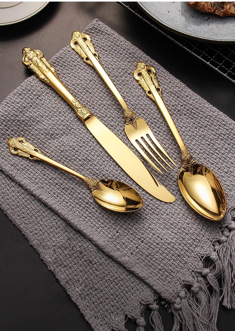 Königliches Vintage Besteckset