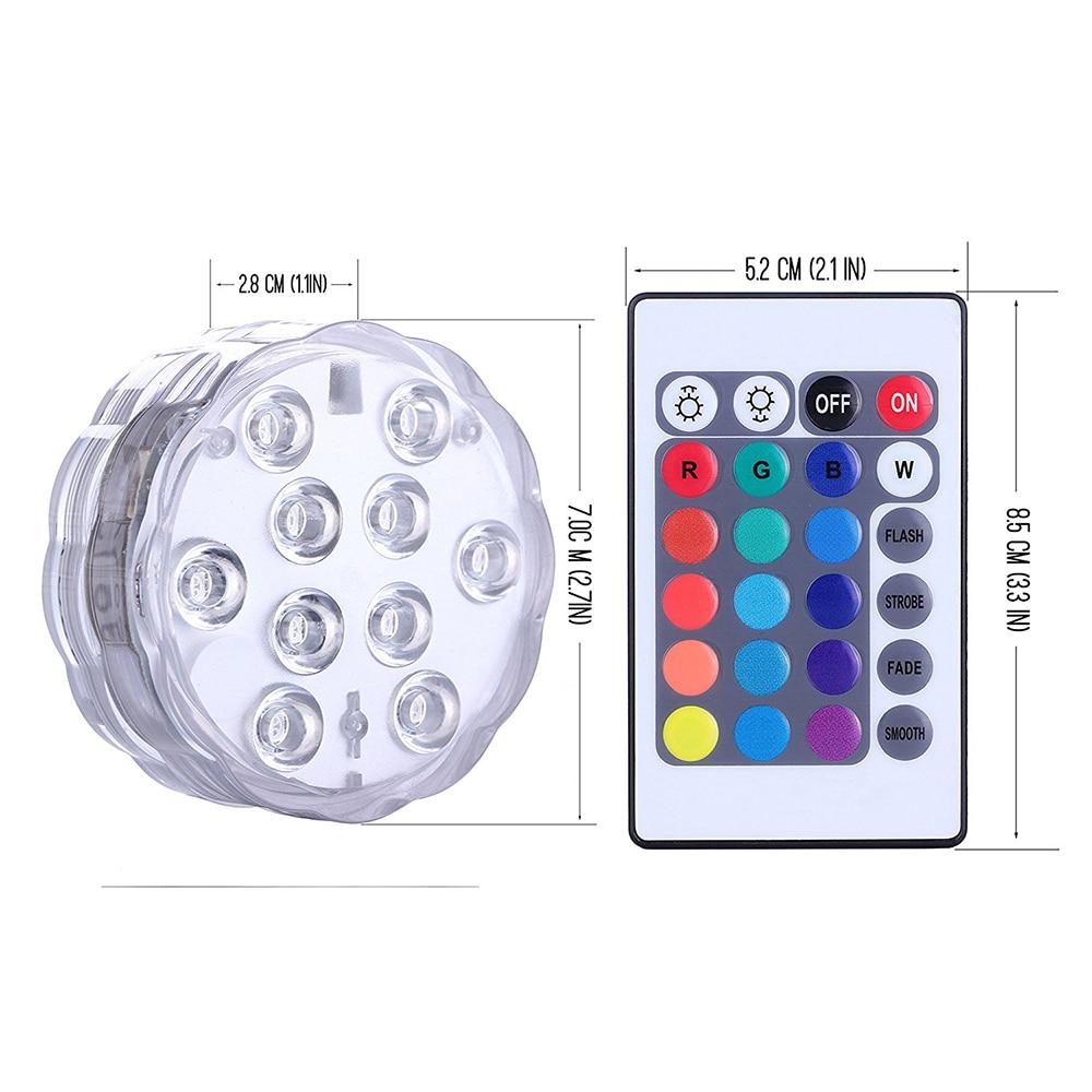 Ferngesteuerte LED-Leuchte
