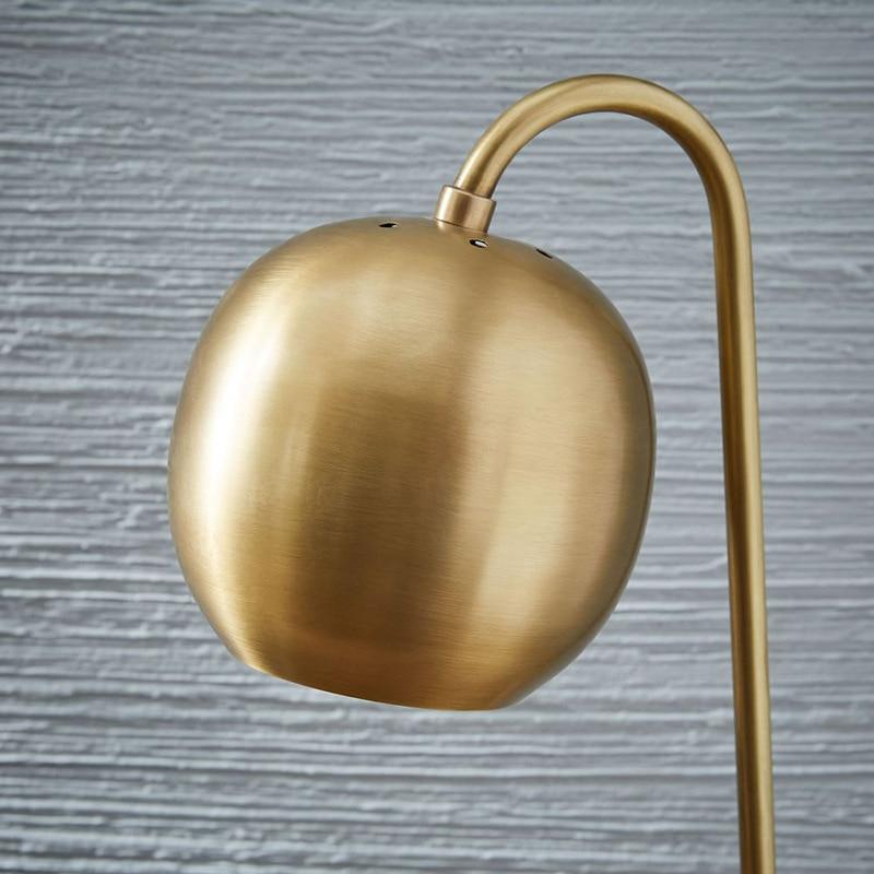 Lark - Kupferplattierte Retro-Tischlampe
